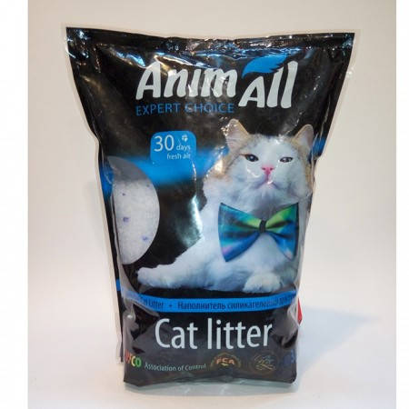 

AnimAll силикагель 3.8 л "Голубая поляна" голубые включения гранул