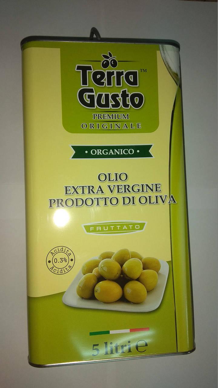 

Масло оливковое Olio Extra Vergine Terra Gusto 5 л (Ж/Б)