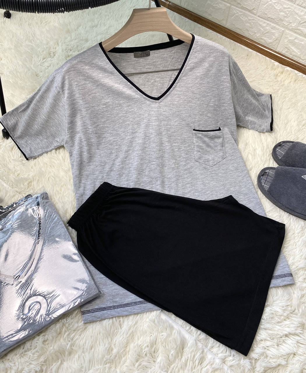 

Пижама мужская хлопок 2XL 50/52