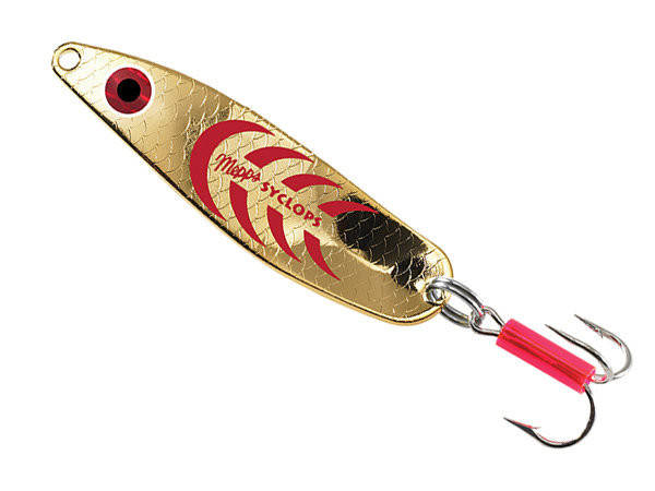 

Блешня Mepps Cyclops 1 Gold/Red 12г
