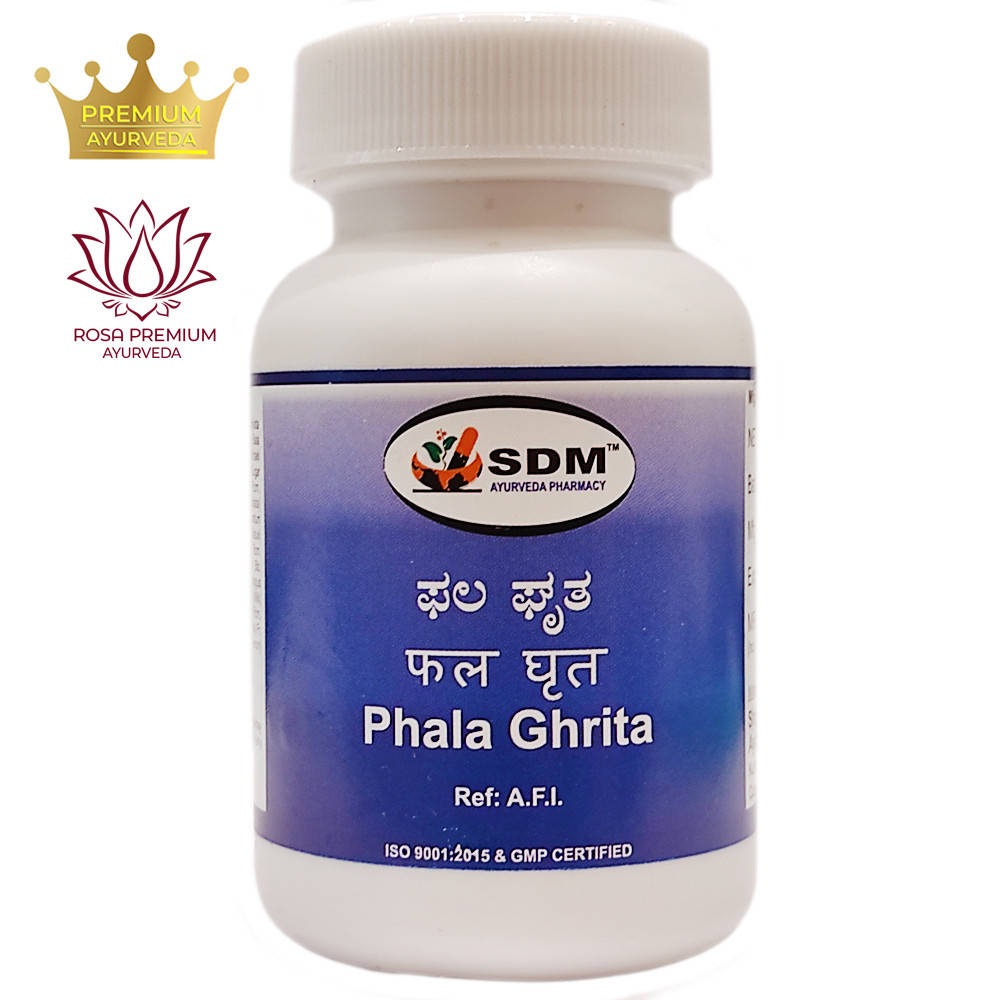 

Пхала Гритам (Phala Ghrita, SDM), 100 грамм - Аюрведа премиум класса (женское бесплодие, здоровье матки)