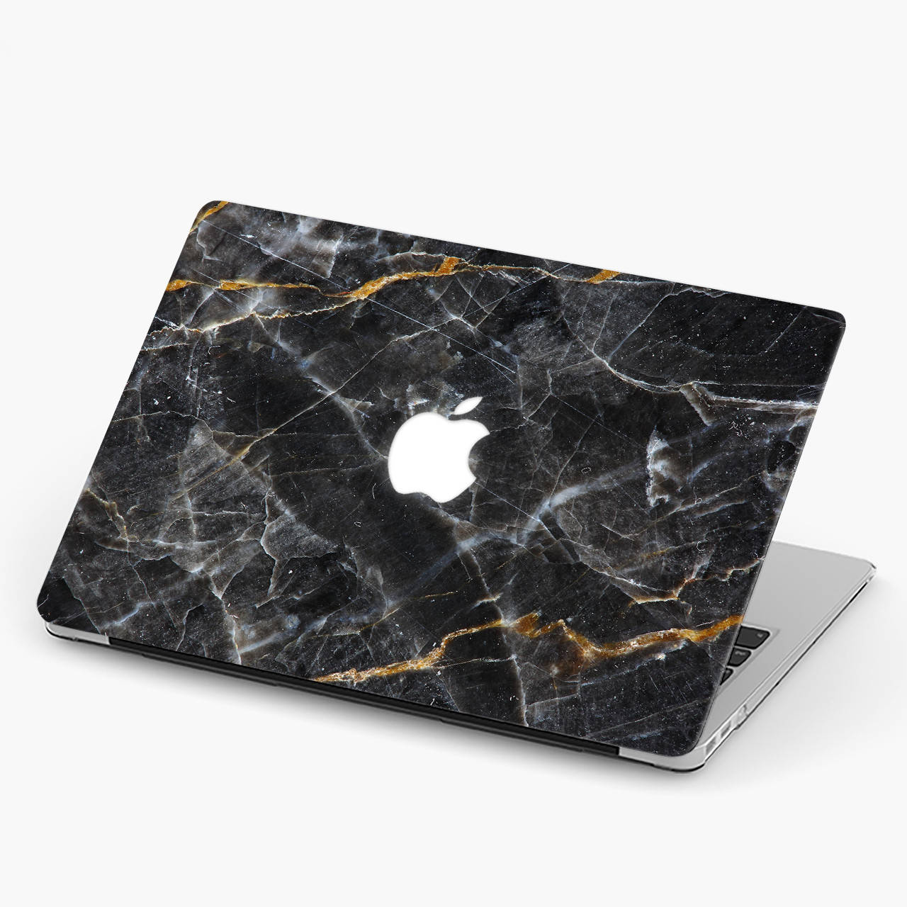 

Чехол пластиковый для Apple MacBook Pro / Air Темный Мрамор (Dark Marble) макбук про case hard cover MacBook Pro 13 A2289 / A2251 / A2338