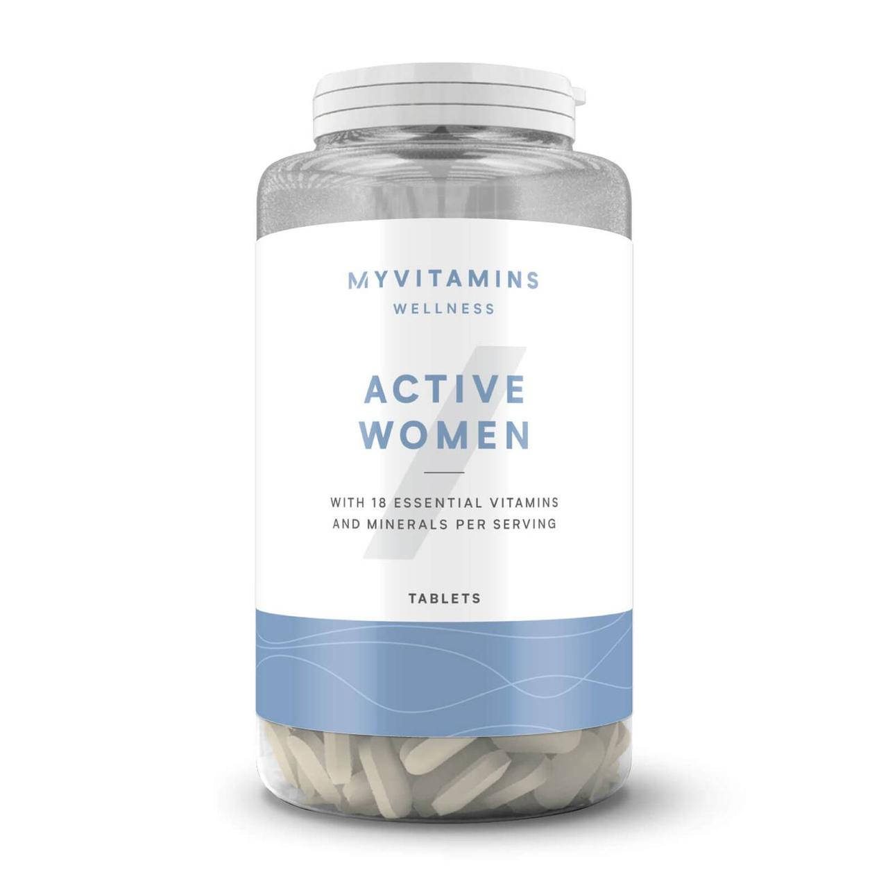 

Витамины для женщин Myprotein Active Women 120 капс.( 60 дней )