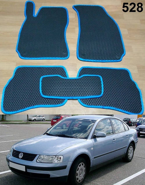 

Коврики ЕВА в салон Volkswagen Passat B5 '96-01, Черный