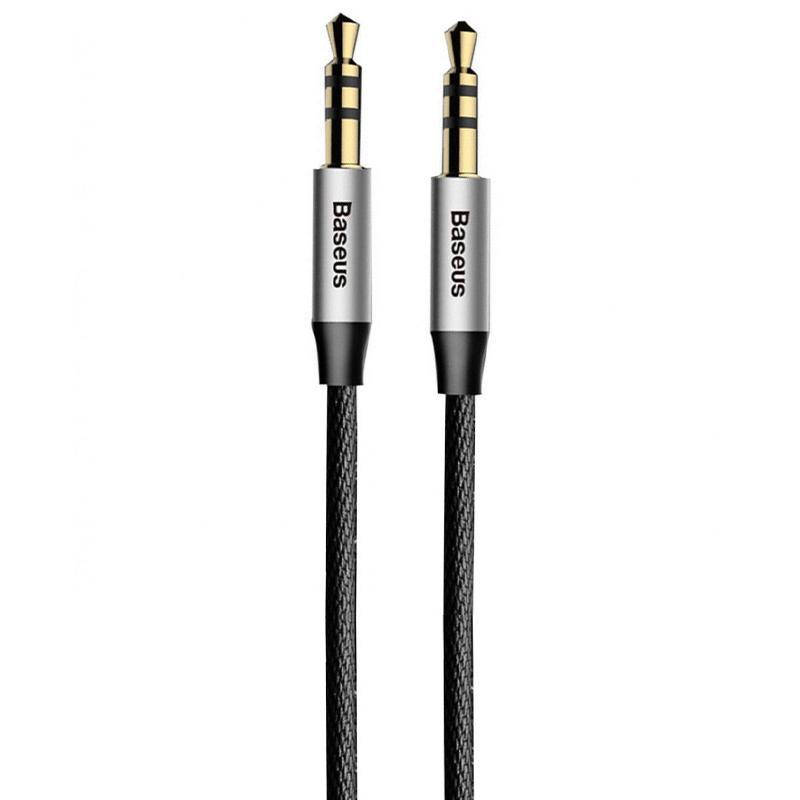 

Аудио-кабель Baseus Yiven Audio Cable M30 0.5m CAM30-AS1 Silver/Black