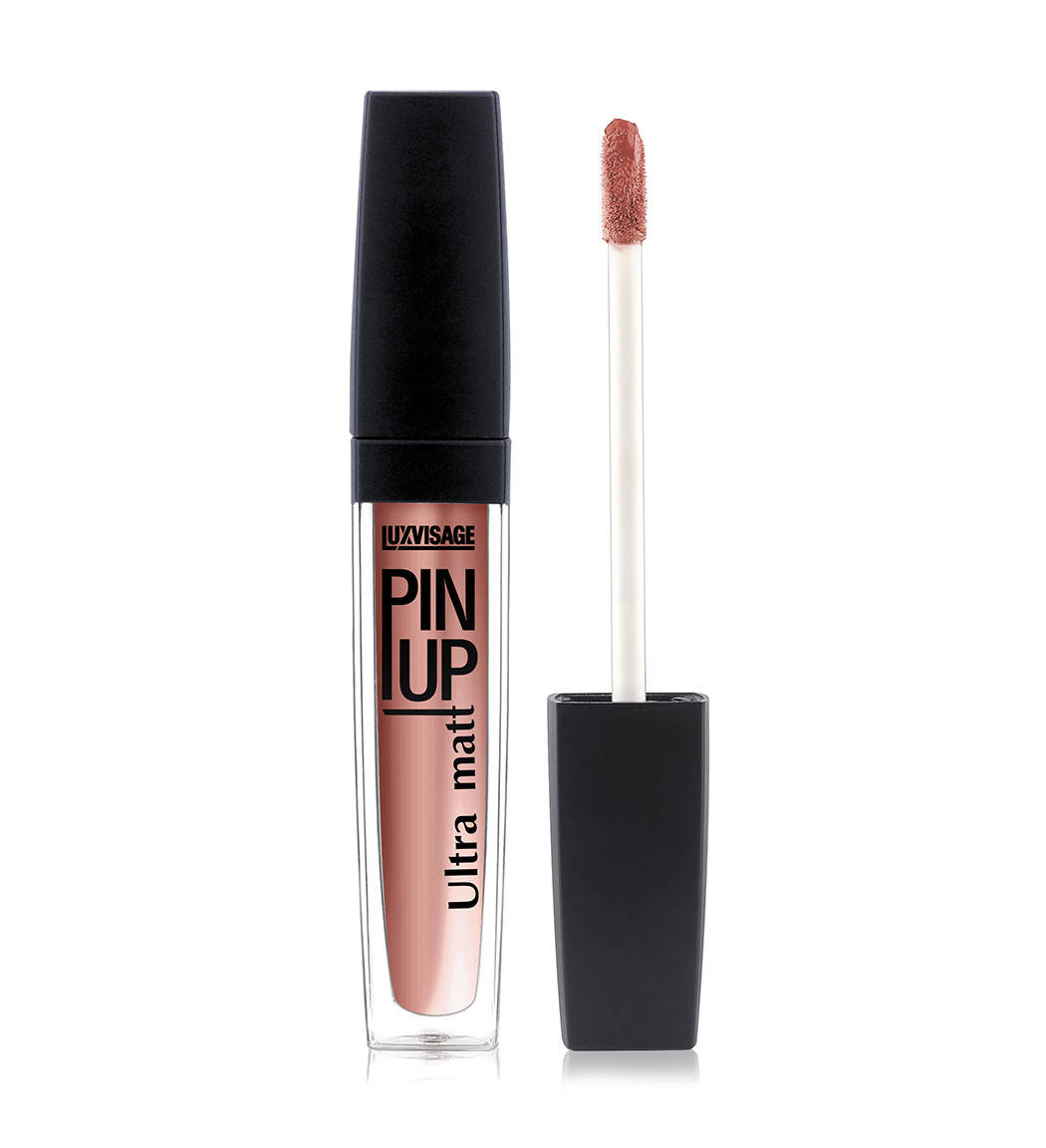 

Матовая жидкая помада для губ PIN-UP Ultra Matt, LUXVISAGE, тон 21
