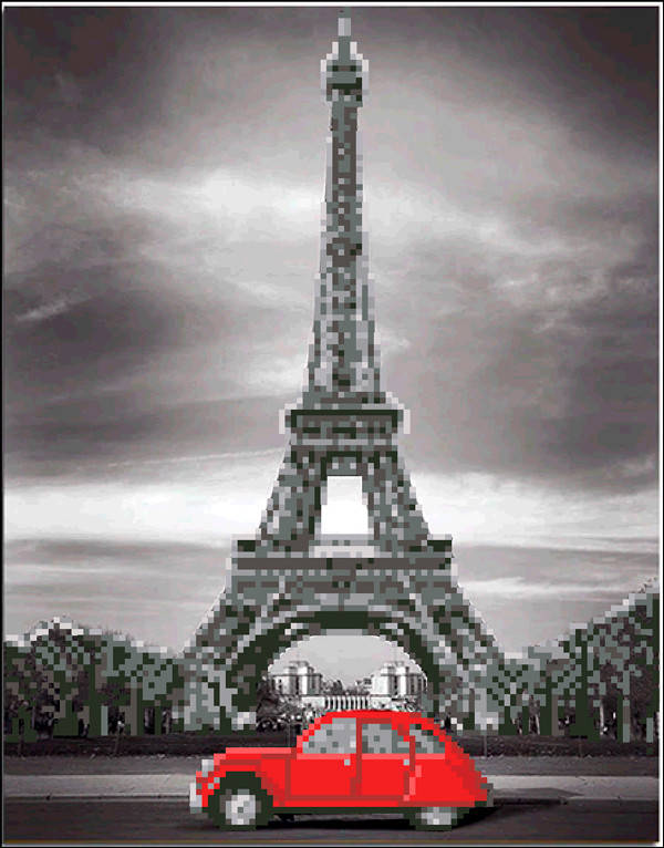 

СКМ-260. Схема для вишивки бісером Париж