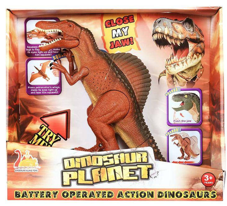 

Интерактивный динозавр "Спинозавр" свет и звук, Toys, RS6151