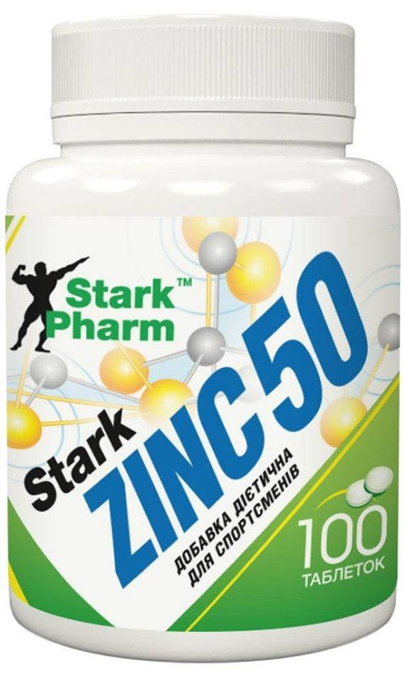 

Zinc 50 мг Stark Pharm 100 таблеток