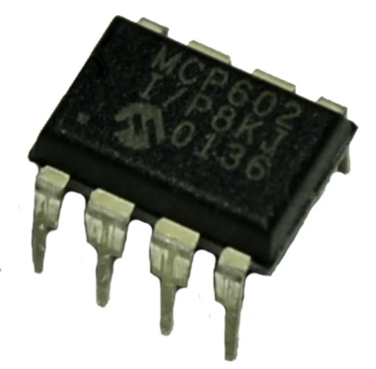 

MCP602-I/P, 2-х канальный ОУ с однополярным питанием, 2.7В…5.5В, DIP-8