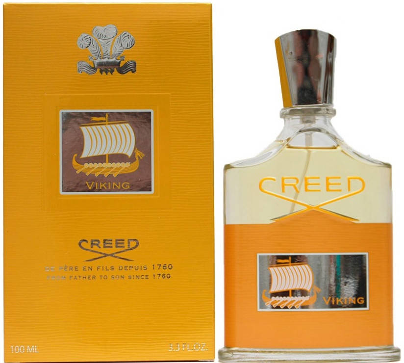 

Мужской парфюм Creed Viking For Men Gold (100 мл) (желтый)