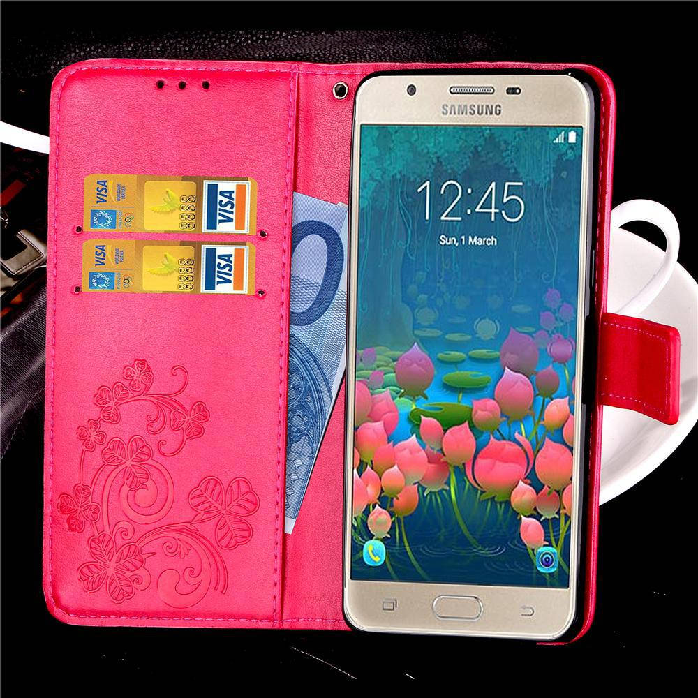 

Чехол Clover для Samsung Galaxy J6 2018 / J600f книжка малиновый