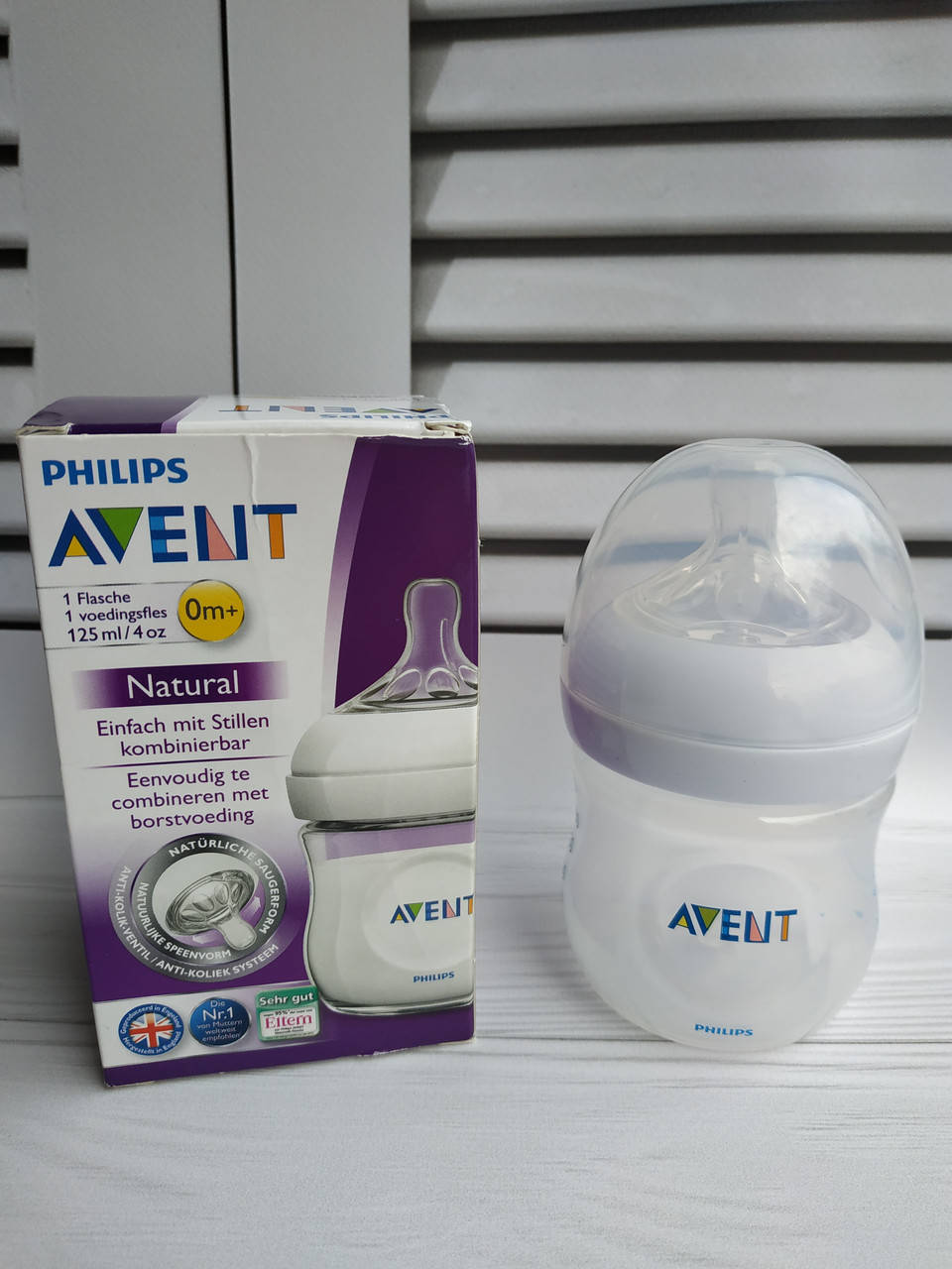 

Бутылочка для кормления новорожденных Philips Avent Natural 125 мл 0+ мес