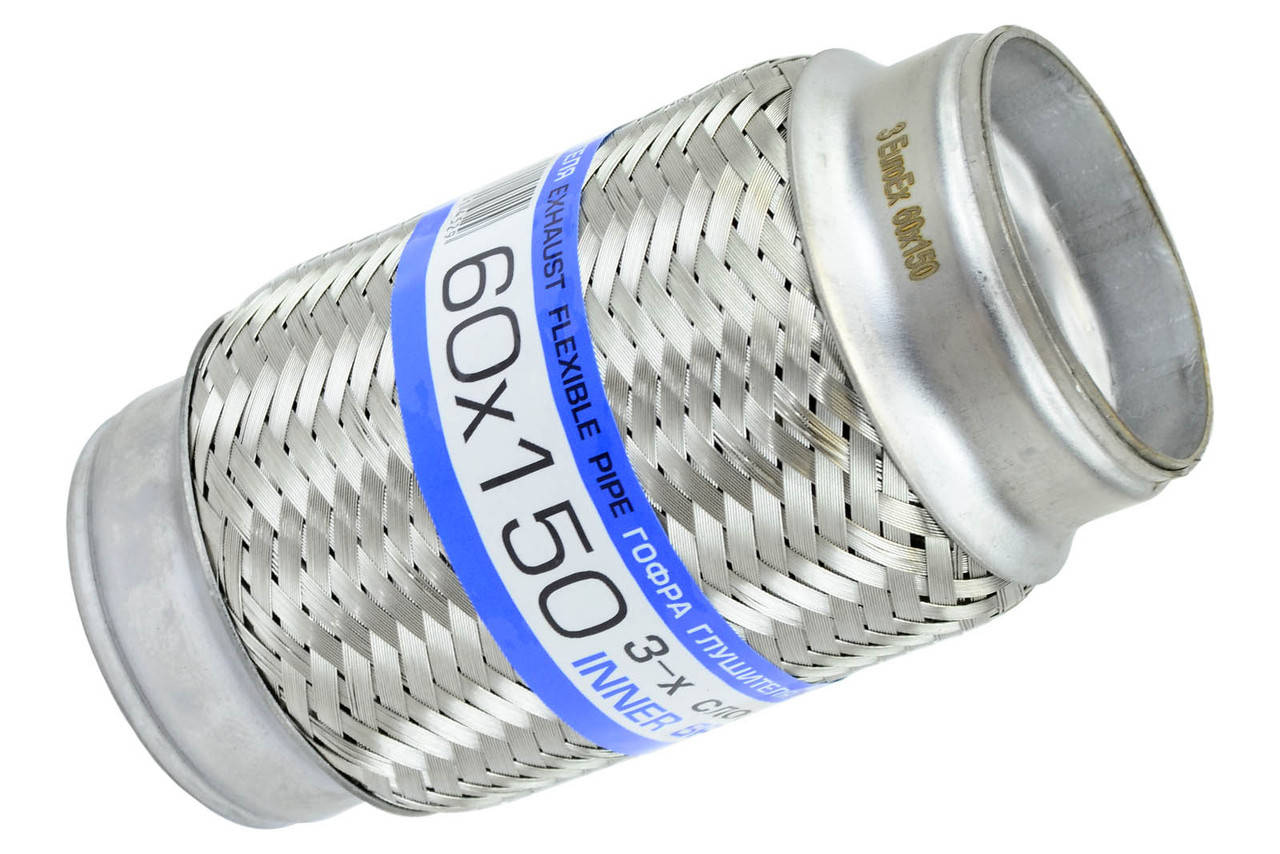 

Гофра глушителя 60x150 (3-х слойная) EuroEx
