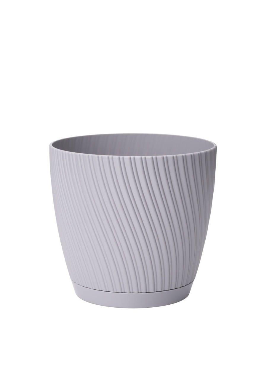 

Горшок для цветов Form-Plastic Мика круглый 3,55 л 18 х 17 см, Цвет Белый