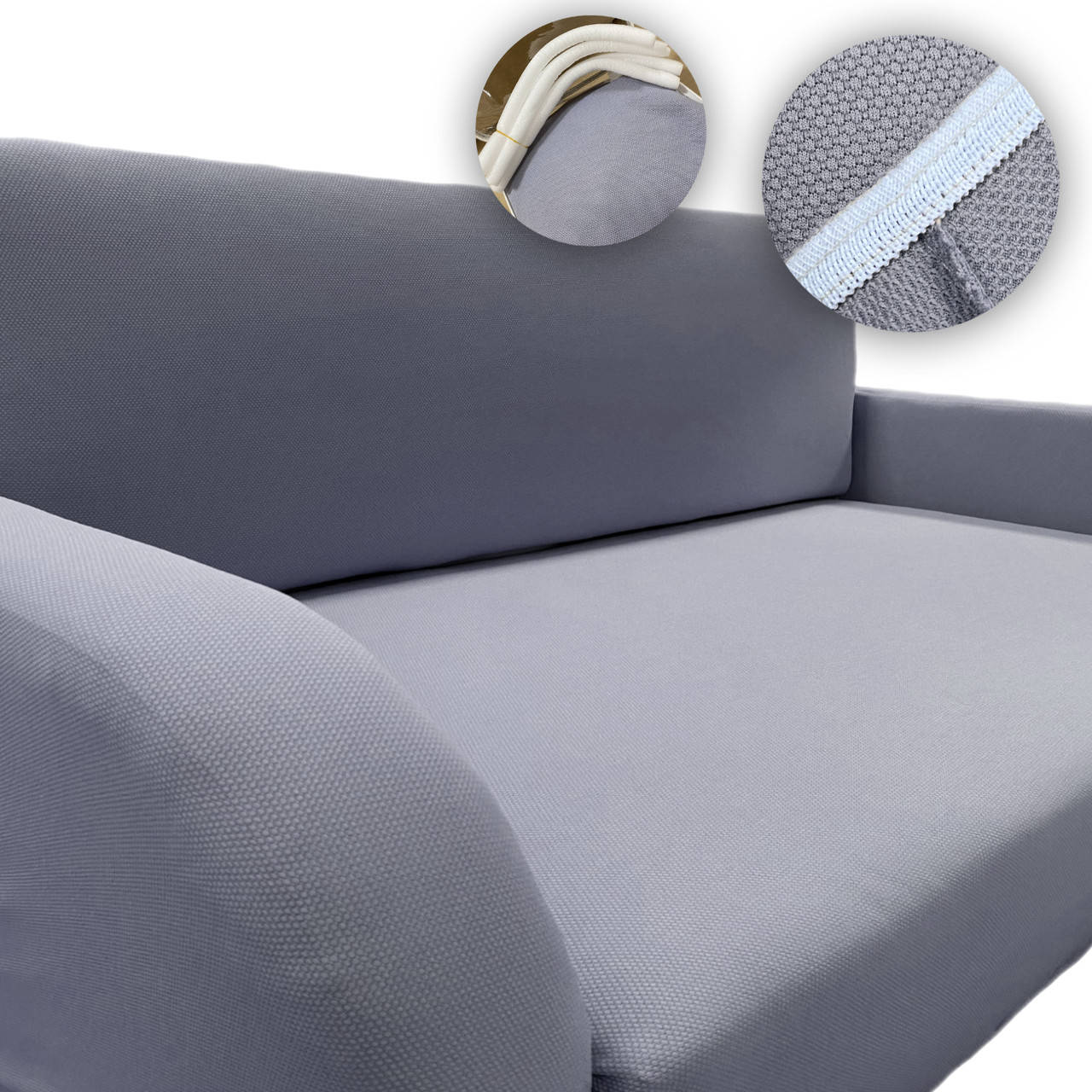 

Чехол на диван NOKTA. Серый (Karna Home Collection)