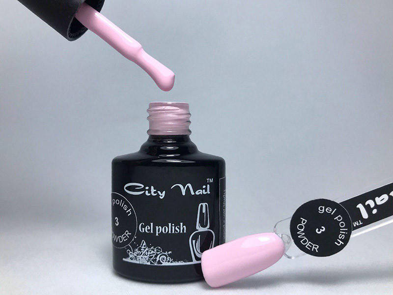 

Гель-лак CityNail 3 пудровый (пастельный, светлый) 6мл