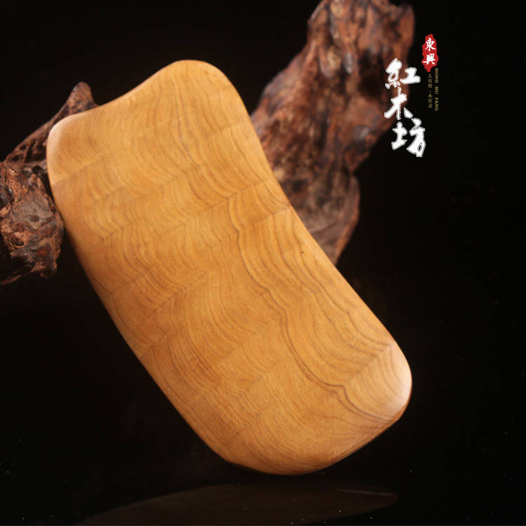 

Скребок из сандалового камфорного дерева для массажа Гуаша Пластина (классическая)