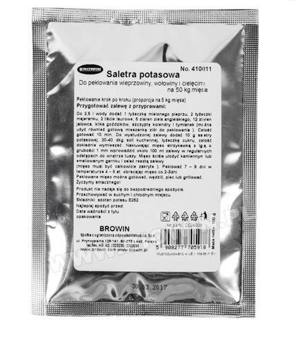 

Селитра для мяса 100г(Польша)