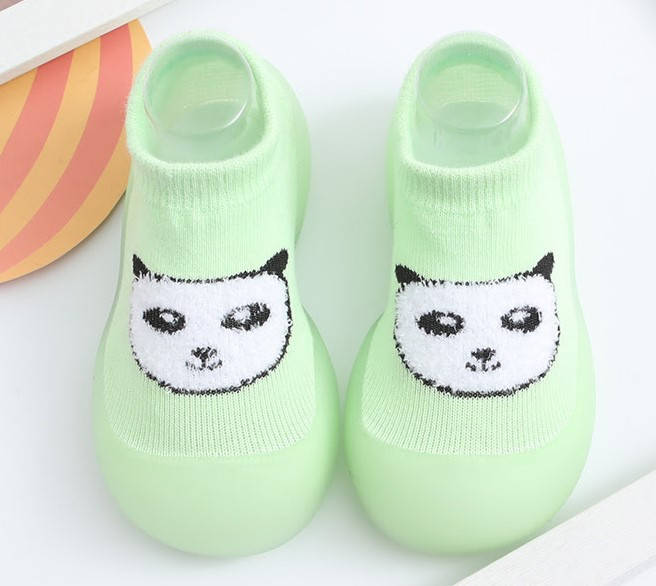 

Детские тапочки-носочки PANDA салатовые 20/21 (12,5см), Салатовый