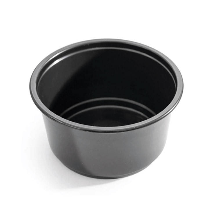 

Контейнер круглый черный с крышкой, 350мл CnK-115-350, упаковка 50 шт, (3,20 грн/шт)