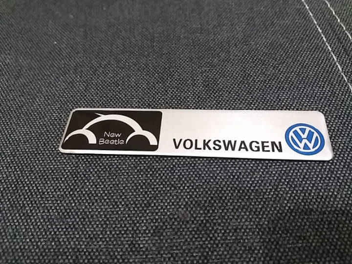 

Наклейка/ Шильдик/ Емблема на авто Volkswagen 120*26 мм