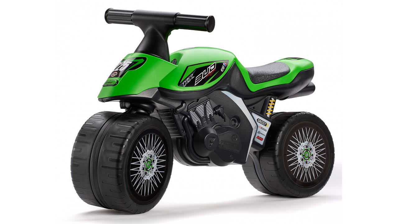 

Беговел Mото Kawasaki KX BUD Racing FALK 402KX (цвет- зеленый)