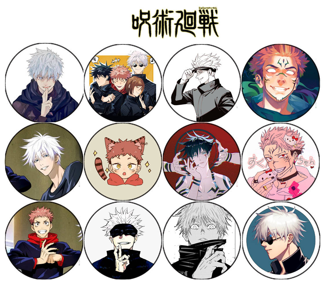 

Значок аниме Магическая битва 1 шт (w082)