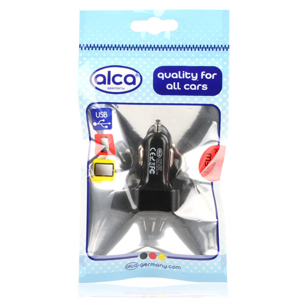 

Зарядное устройство черное "AutoStecker USB" Alca 12/24V, 3USB, 510510, Черный