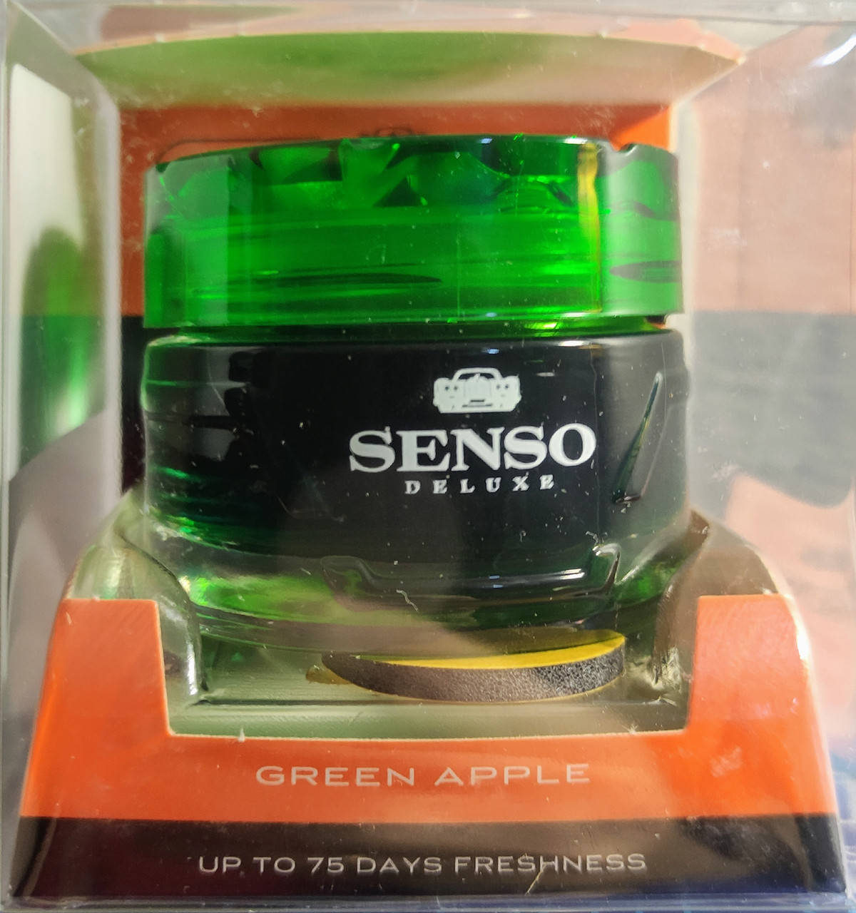 

Автоосвежитель Dr. Marcus Senso Deluxe - Green Apple, Ароматизатор автомобильный (Пахучка в салон авто)