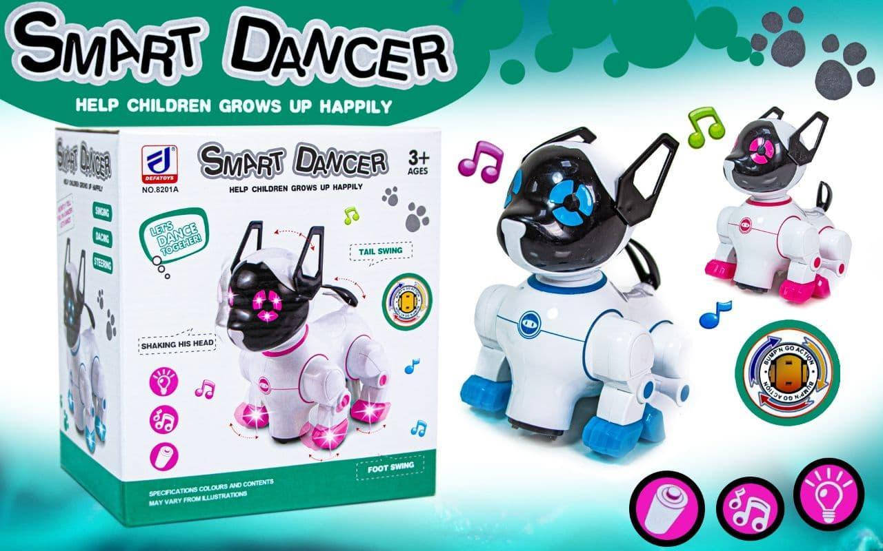 

Детский Робот-собака Smart Dancer, Красный