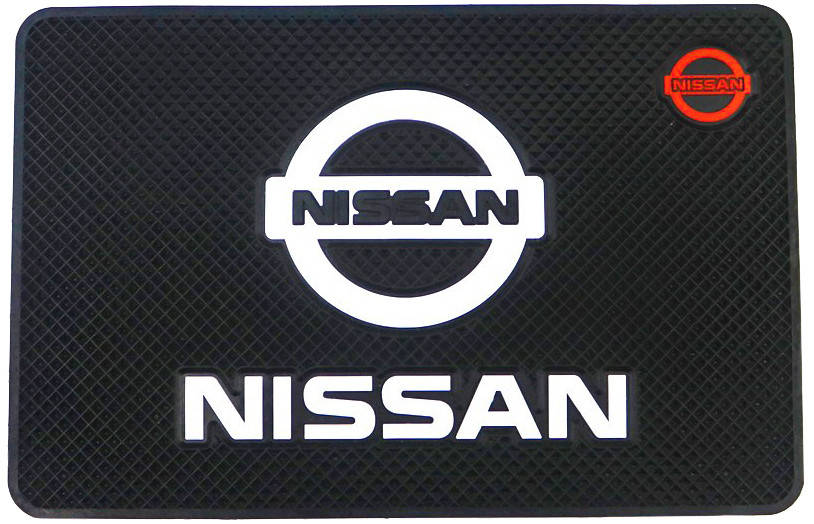 

Противоскользящий коврик в машину Nissan (20x13 см) (14405)