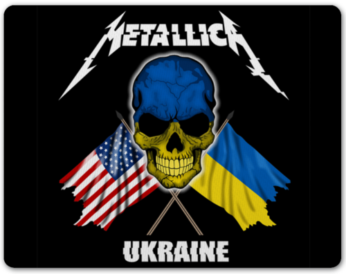 

Коврик для мышки Metallica - Ukraine