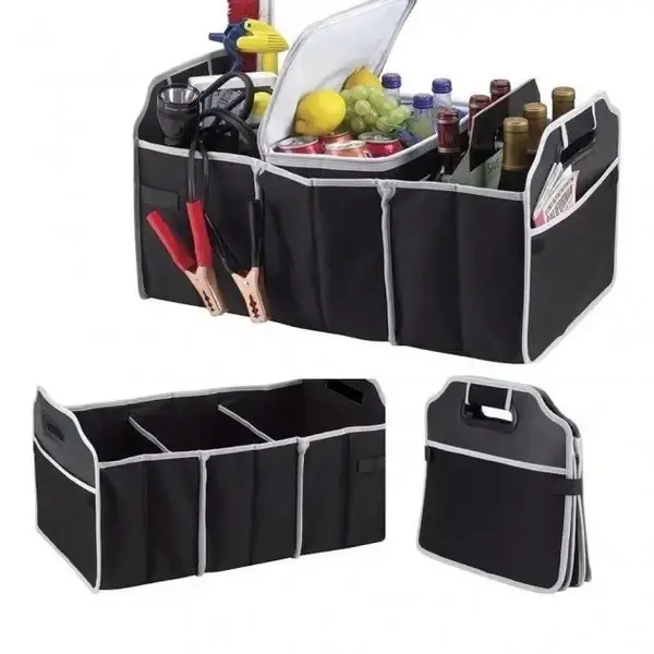 

Автомобильный органайзер в багажник Car Boot Organizer складной 60*33*32 см