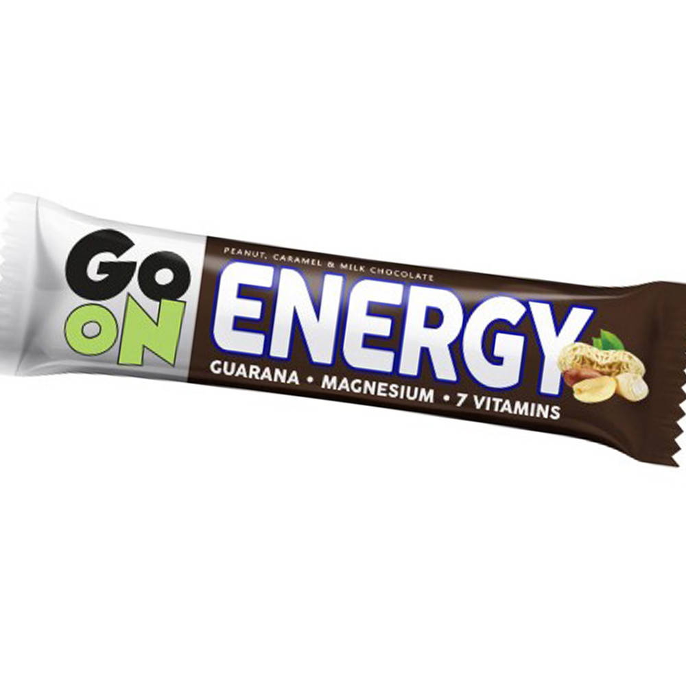 

Протеиновый батончик GoOn Nutrition Energy Bar 50 g peanut caramel milk chocolate
