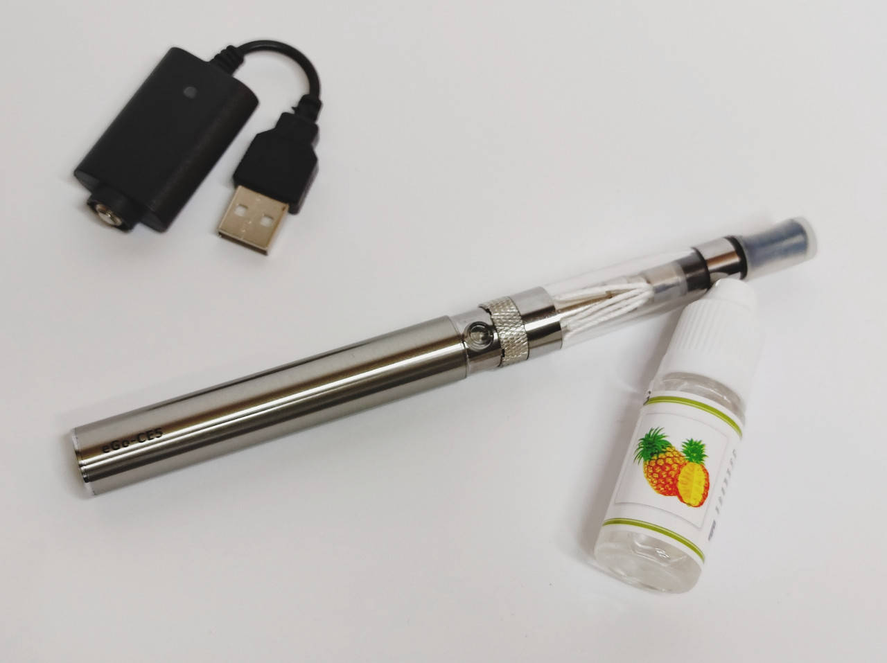 

Электронная сигарета EGO CE5 1100 mAh, Серая !, Серый