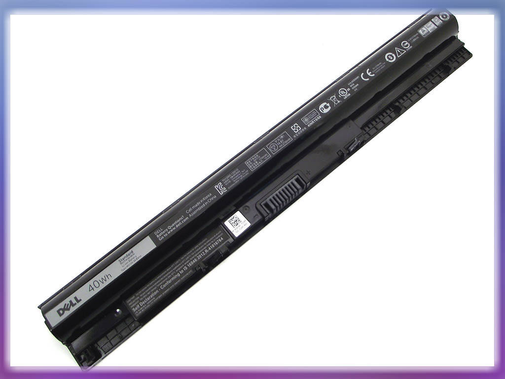 

Батарея M5Y1K для Dell Inspiron 14-3451, 14-5455, 15-3538, 15-5551, 17-5755, Vostro 3458, 3558 (14.8V 2600mAh)