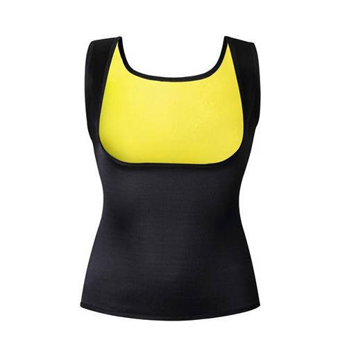 

Майка для занятий спортом SWEAT SLIM VEST | Одежда для похудения, Черный