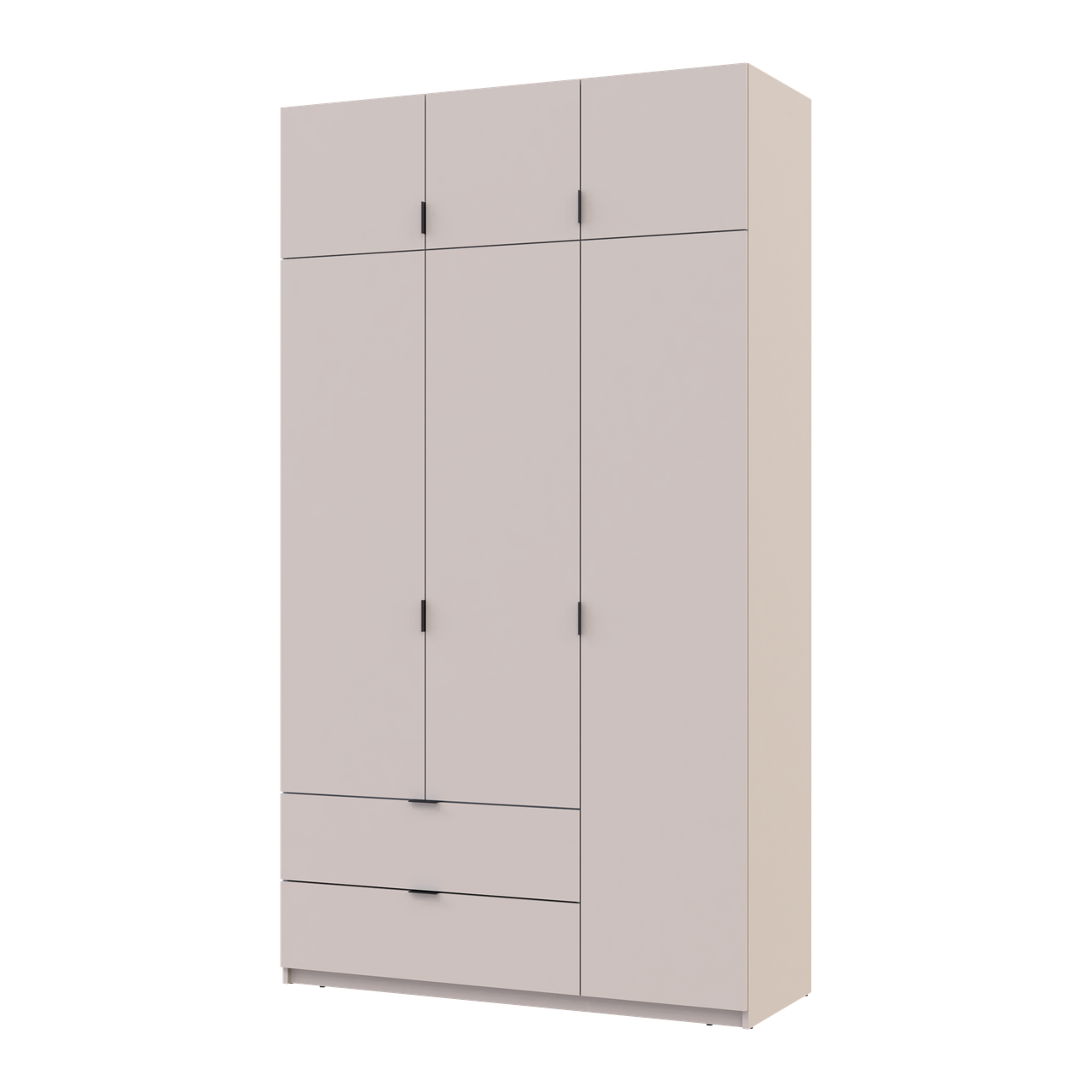 Розпашна Шафа для одягу Doros Лукас Кашемір 3ДСП 135х50х240 (80737802)