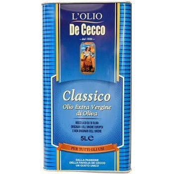 

Оливковое масло Де Чекко в железной банке De Cecco Classico Extra Virgin 5 л