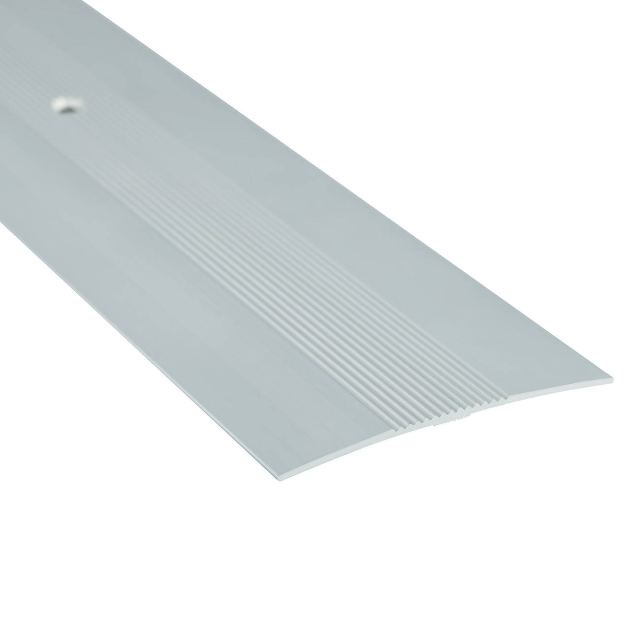 

Алюминиевый профиль одноуровневый рифленый анодированный 60мм х 0.9 м серебро