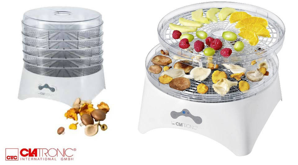

Сушка для грибов и фруктов Clatronic DR 3525 (Оригинал)Германия 300 Вт