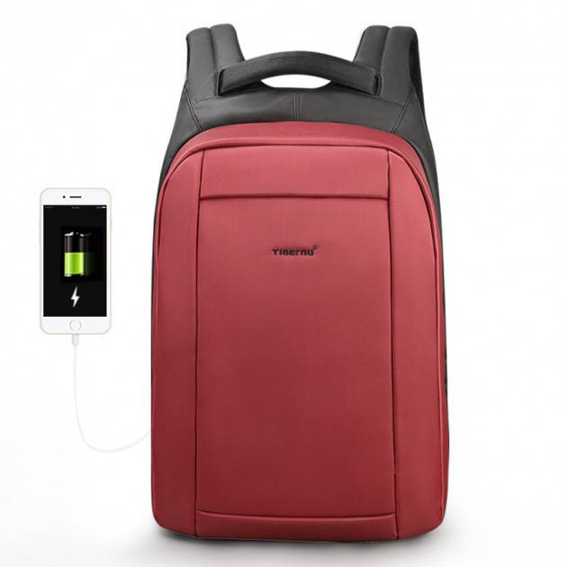 

Рюкзак для ноутбука Tigernu T-B3599 Black/Red, Красный