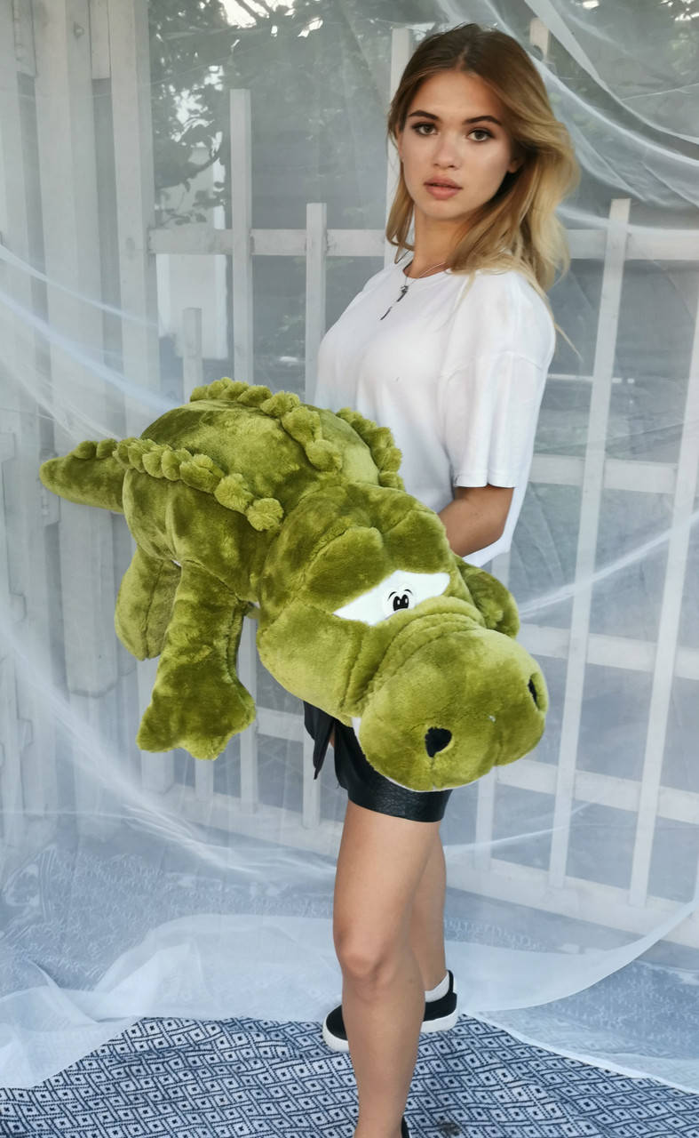 

Крокодил 120 см, Зелёный