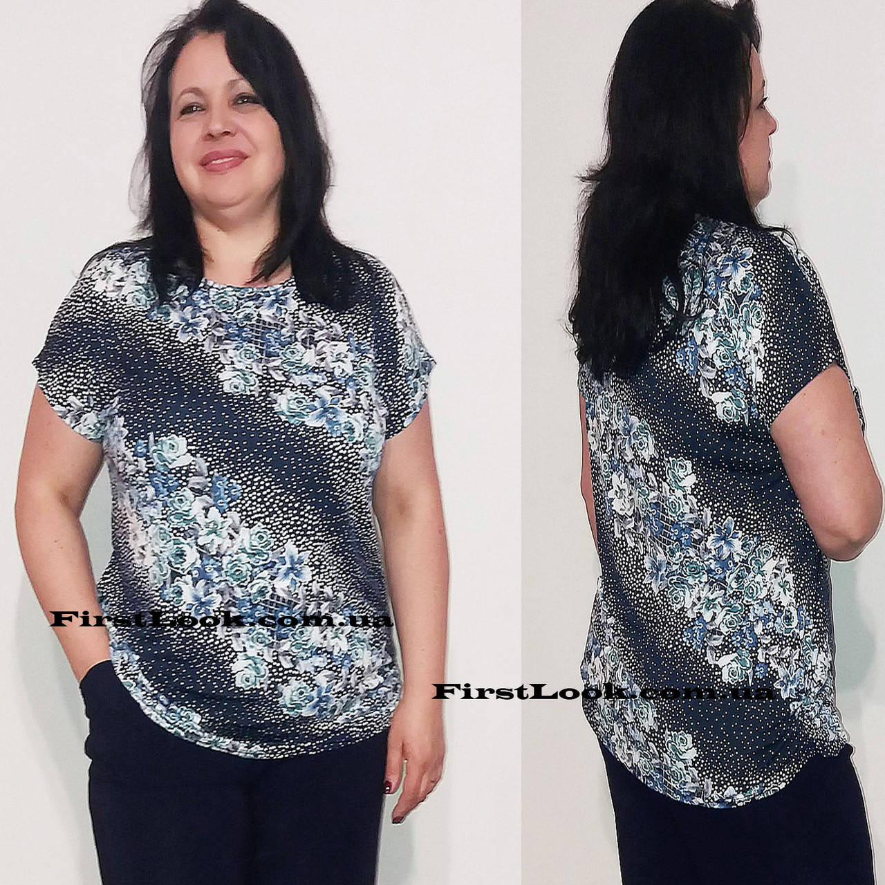 

Женская туника большие размеры с 50 по 64 размер