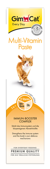 

GimCat Multi-Vitamin 100г паста для кошек