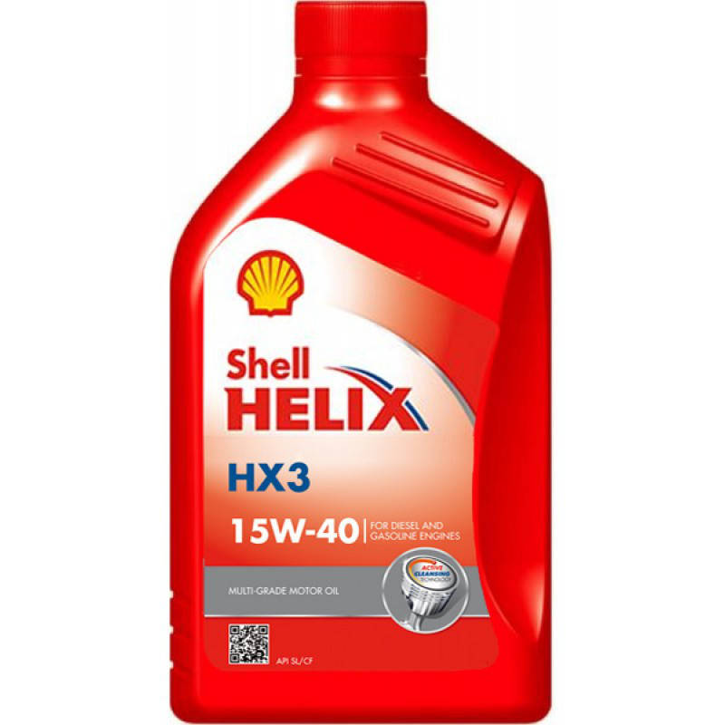 

Моторное масло Shell 15w40 HX3 1л