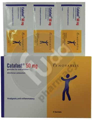 

Catafast 50 mg- катафаст саше обезболивающее