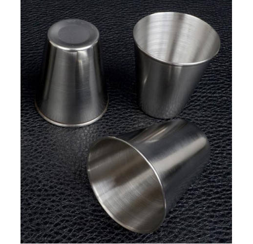 

Рюмка 1 шт. из нержавейки | 60 мл, Серый