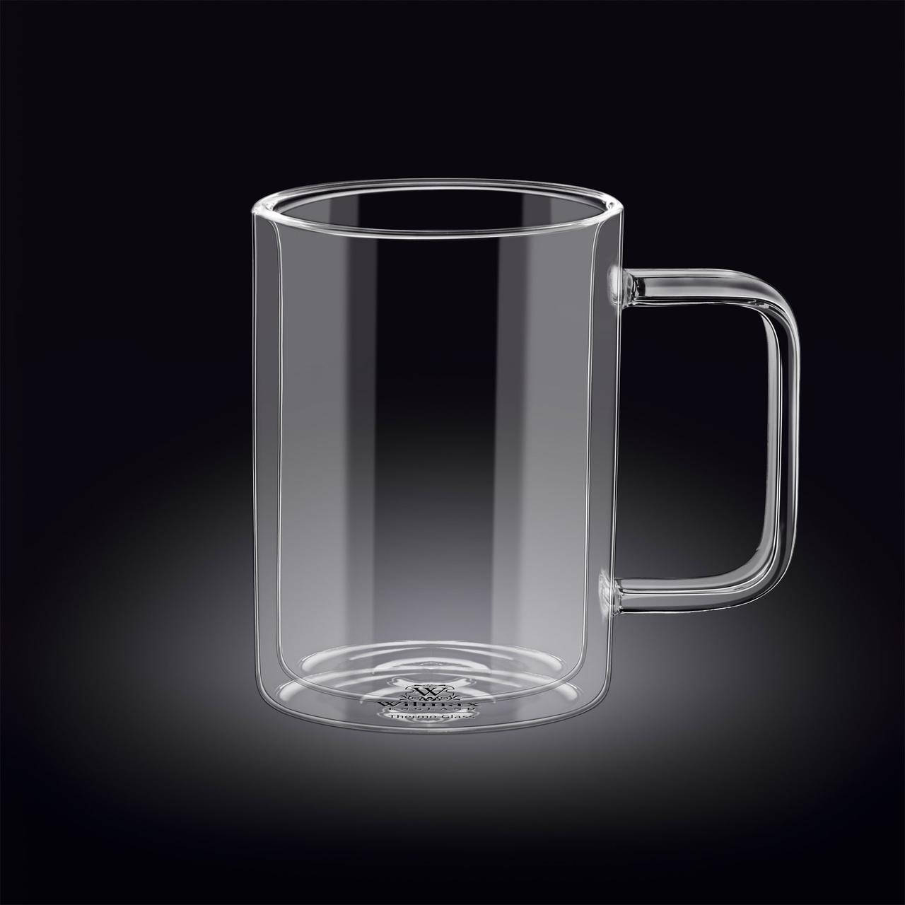 

Кружка из термостекла с двойным дном 750 мл Wilmax WL-888792